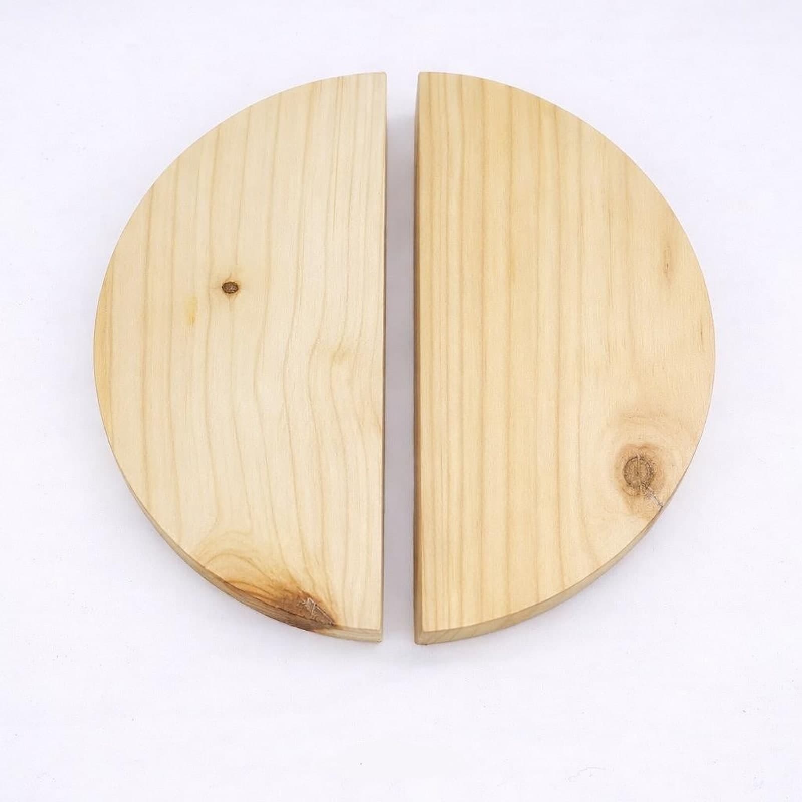 Pine Half Moon Handle