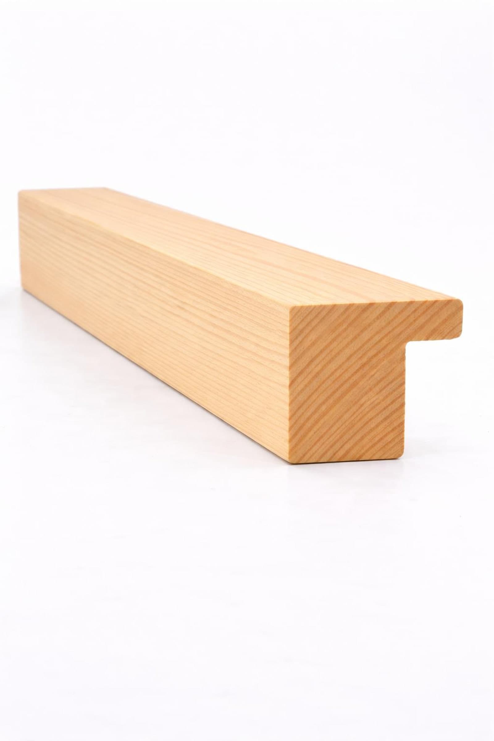 Pine L-Shaped Handle