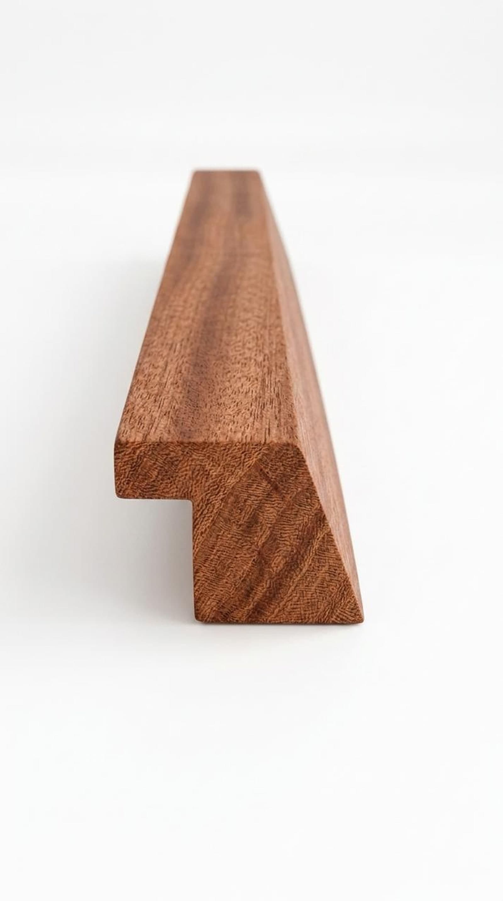 Sapele Bevel Edge Handle