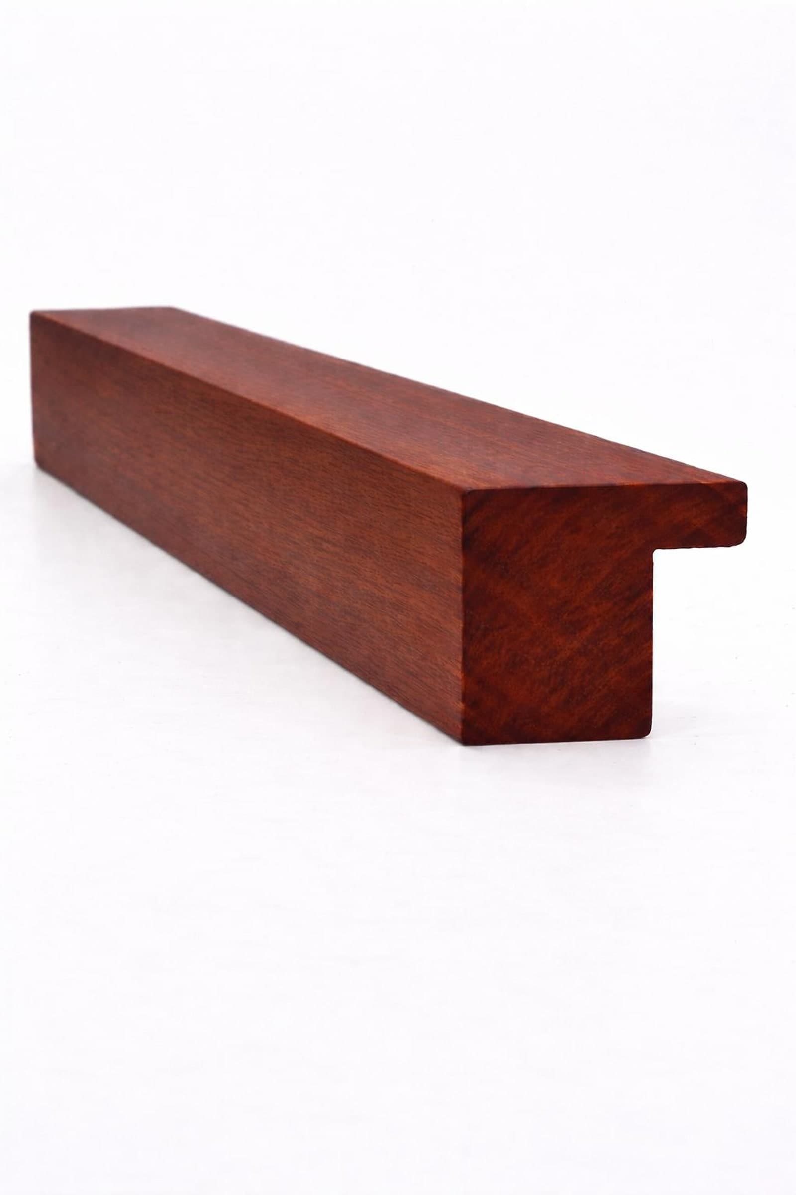 Sapele L-Shaped Handle
