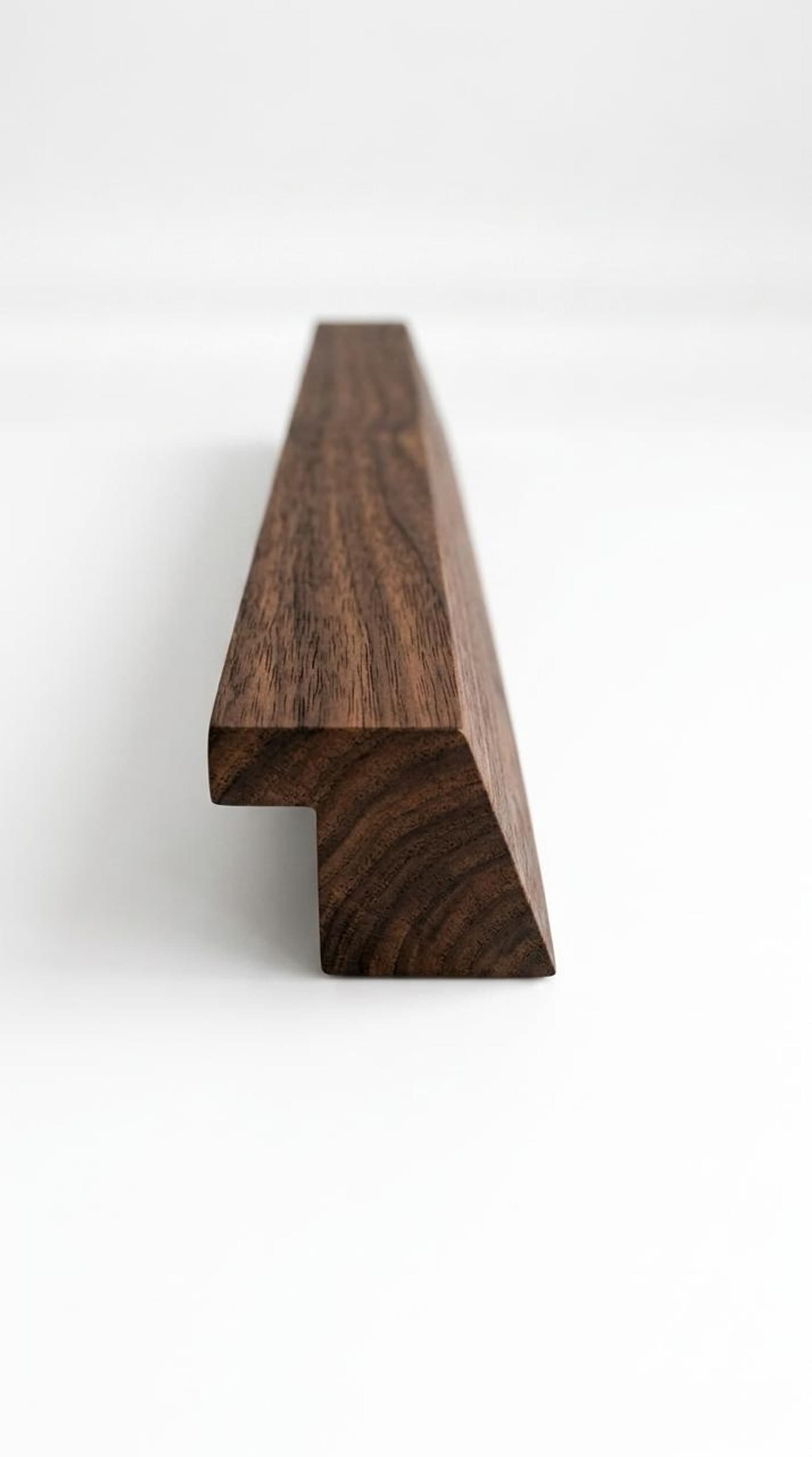Walnut Bevel Edge Handle