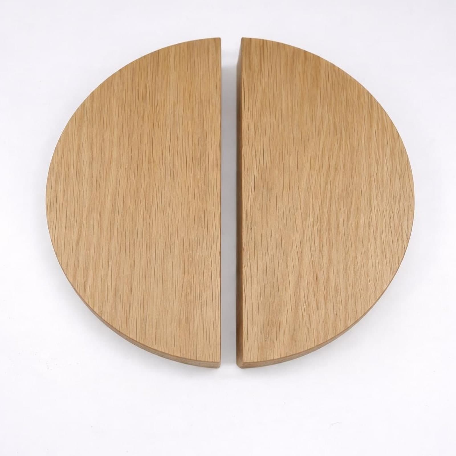 Oak Half Moon Handle