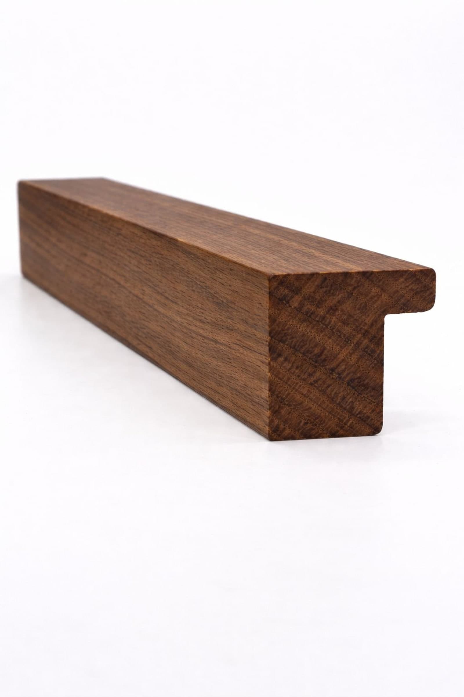 Walnut L-Shaped Handle